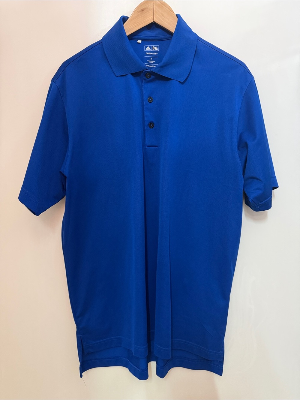 adidas Men's Polo Shirt in Royal Blue